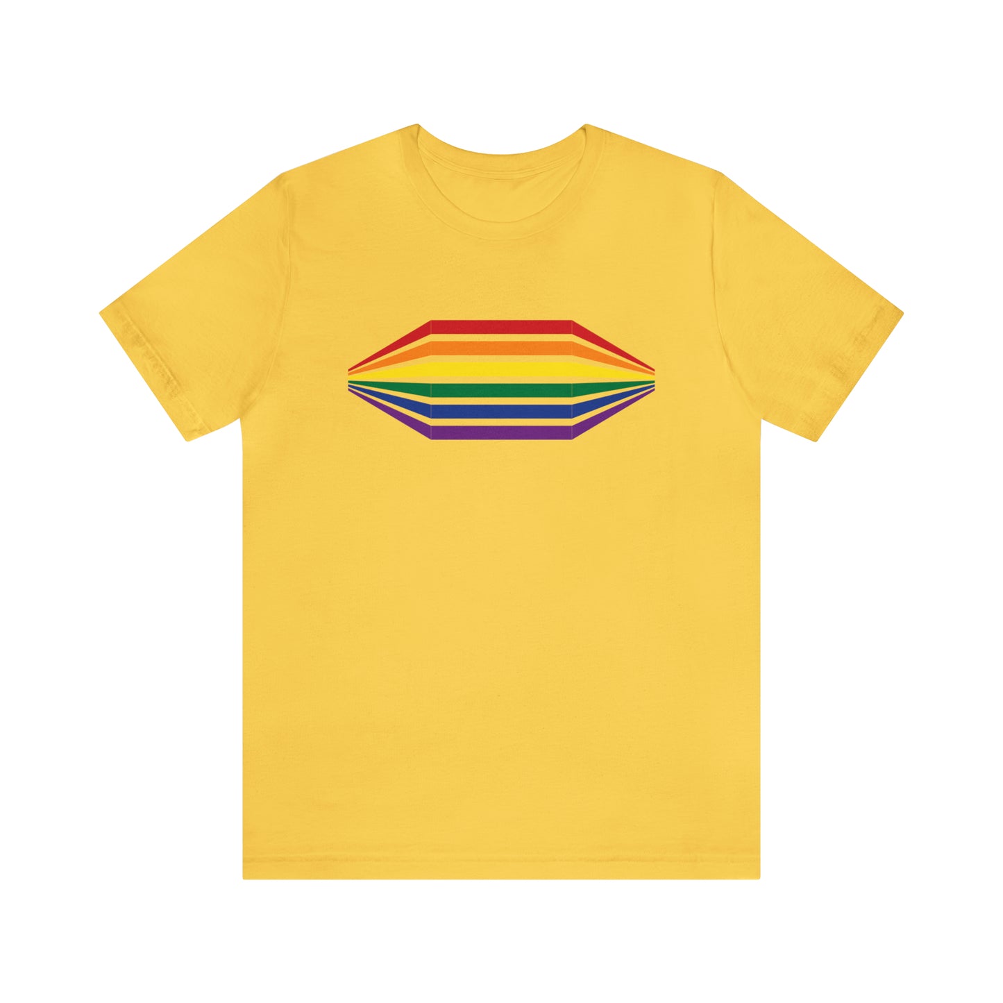 Geometric Rainbow Unisex T-shirt